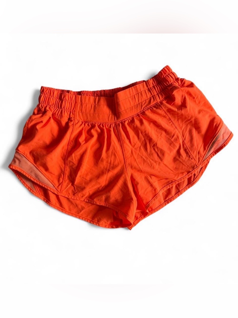 Lululemon Hotty Hot Short 2.5” in Bright Orange - Size 6 NEW